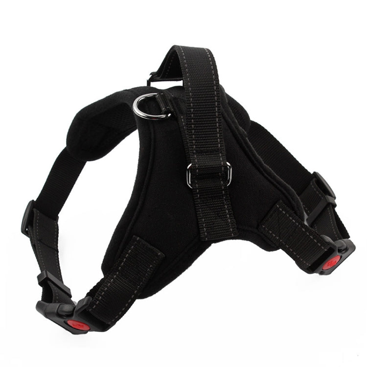 K9 Dog Adjustable Chest Strap, Size: XS(Black) by bashfashion