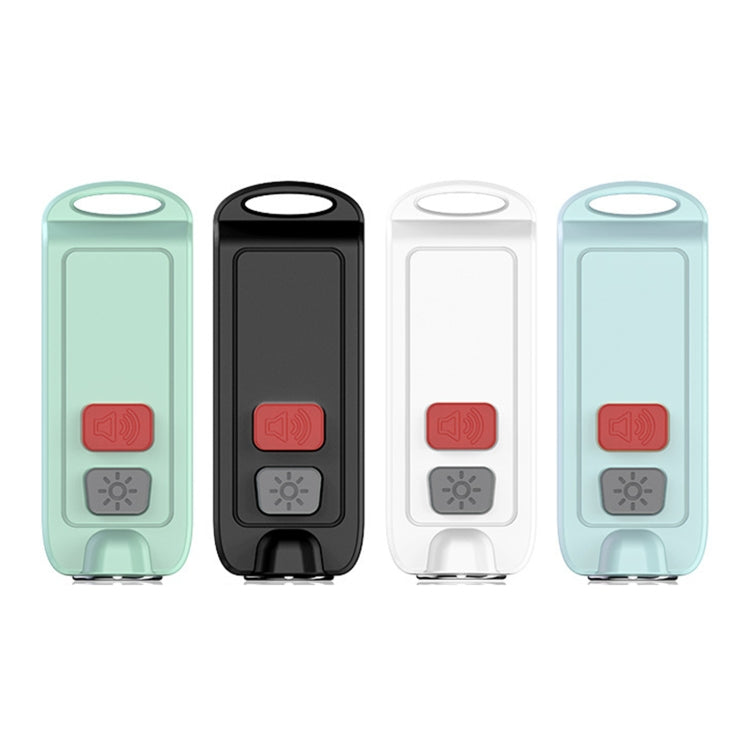 AF-2002 130dB Rechargeable Anti-Wolf Alarm Self-Defense Device With Distress Light(Blue) by bashfashion