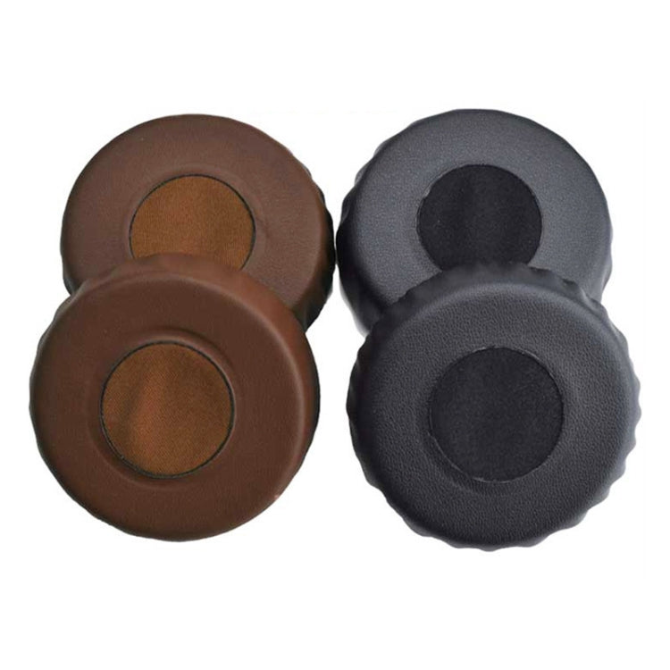 2pcs Sponge Ear Pads For SONY MDR-XB600 Headset(Black) by bashfashion