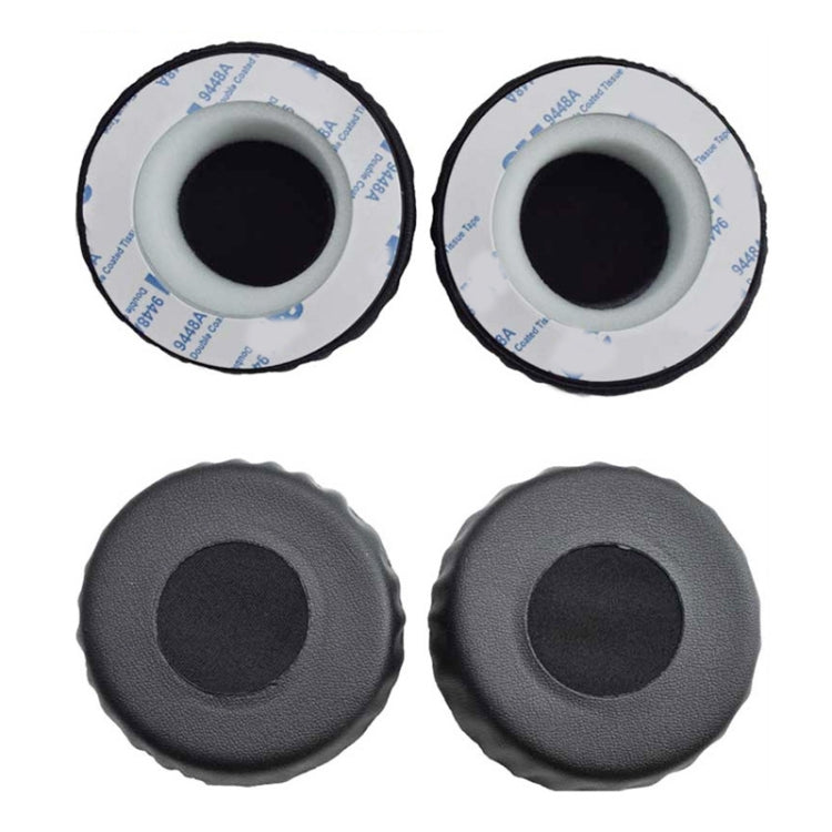 2pcs Sponge Ear Pads For SONY MDR-XB600 Headset(Black) by bashfashion