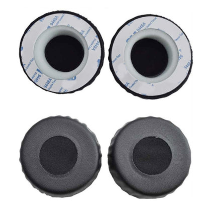 2pcs Sponge Ear Pads For SONY MDR-XB600 Headset(Black) by bashfashion