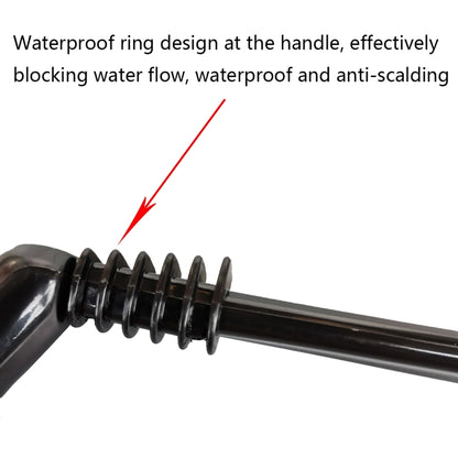 KFS-10 Short Handle Coffee Machine Cleaning Brush(Black Hair) by bashfashion