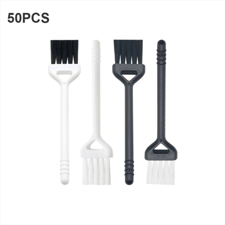 50 PCS Keyboard Brush Coffee Machine Razor Dust Cleaning Brush(Random Color Delivery) by bashfashion