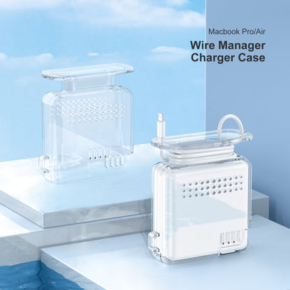 OATSBASF Transparent Silicone Power Protective Case For IPhone MacBook Pro Air 20W by OATSBASF