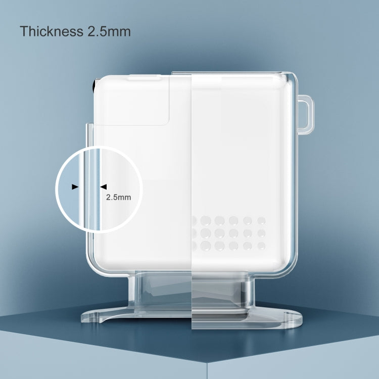 OATSBASF Transparent Silicone Power Protective Case For IPhone MacBook Pro Air 20W by OATSBASF