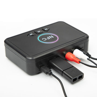 Bluetooth 5.0 AUX Interface Car NFC Audio Receiver by bashfashion