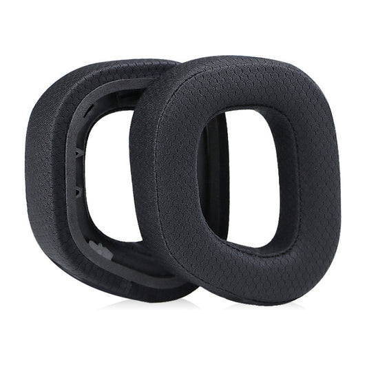 2 PCS RGB Headest Sponge Cover Earmuffs For Corsair HS80(Full Mesh) by bashfashion