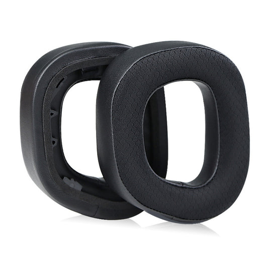 2 PCS RGB Headest Sponge Cover Earmuffs For Corsair HS80(Mesh + Protein Skin) by bashfashion