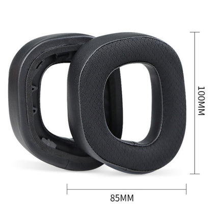 2 PCS RGB Headest Sponge Cover Earmuffs For Corsair HS80(Mesh + Protein Skin) by bashfashion
