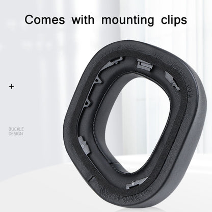 2 PCS RGB Headest Sponge Cover Earmuffs For Corsair HS80(Full Mesh) by bashfashion