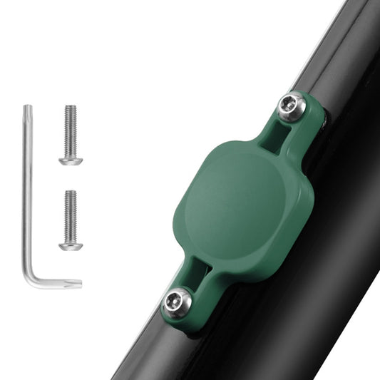 Bicycle Tracker Anti-Lost Cover for AirTag, Color: 4633 Green by bashfashion