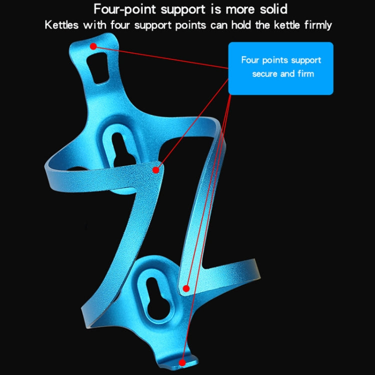 Bicycle Aluminum Alloy Kettle Frame(Gold Bilateral With Base) by bashfashion