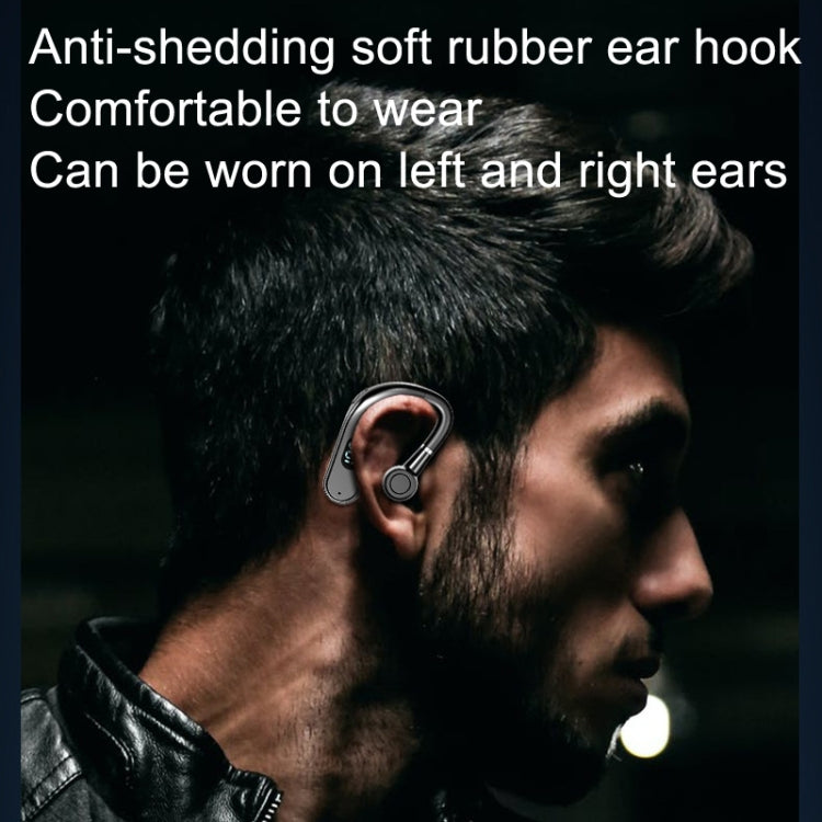 Bluetooth Business Hanging Ear Digital Display LED Sports Driving Headset(X5 Standard) by bashfashion