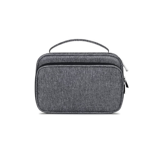 Multifunction Watch Strap Data Line 36 Slots Storage Bag(Grey) by bashfashion