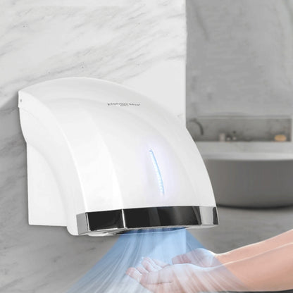 Interhasa 220V 1800W Hot and Cold Switching Electric Hand Dryer,Model: A1003 Silver，CN Plug by bashfashion
