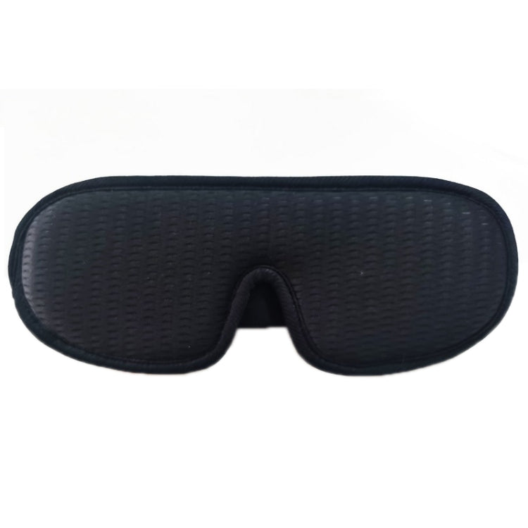 3D Breathable Shading Eye Protection Sleep Eye Mask(Black) by bashfashion