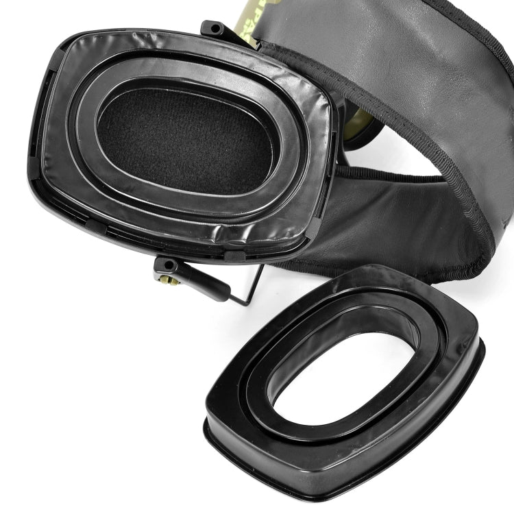2pcs Gel Ear Pads For Howard Leight By Honeywell Impact Sport Pro Sync Headset(Black) by bashfashion