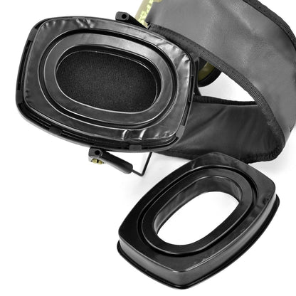 2pcs Gel Ear Pads For Howard Leight By Honeywell Impact Sport Pro Sync Headset(Black) by bashfashion