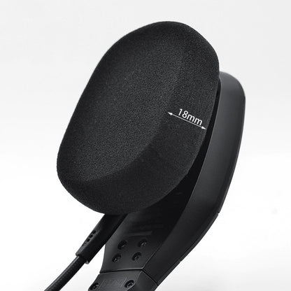 2 PCS Sponge Earmuffs For VXI BlueParrott B450-XT B450XT by bashfashion