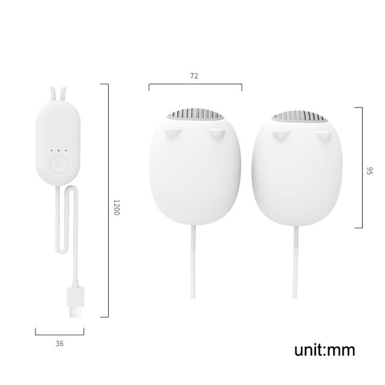 HND-N12 Sterilization and Deodorization Household Shoe Drying Machine(White) by bashfashion