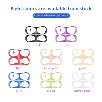 2 PCS Headphone Inner Cover Sticker Dustproof Protective Film For Airpods 3(Blue) by bashfashion