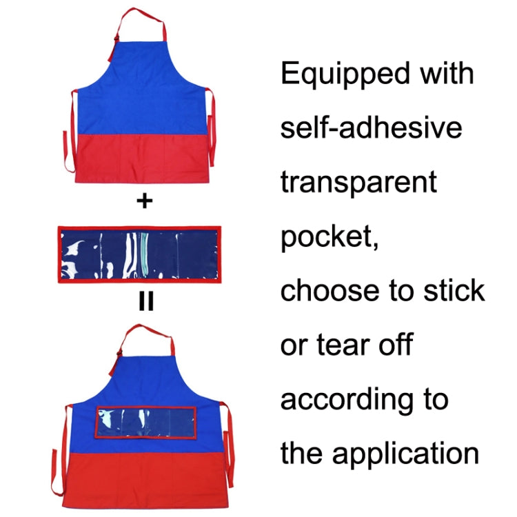 Felt Cloth Picture Book DIY Story Teaching Apron(Dark Blue) by bashfashion