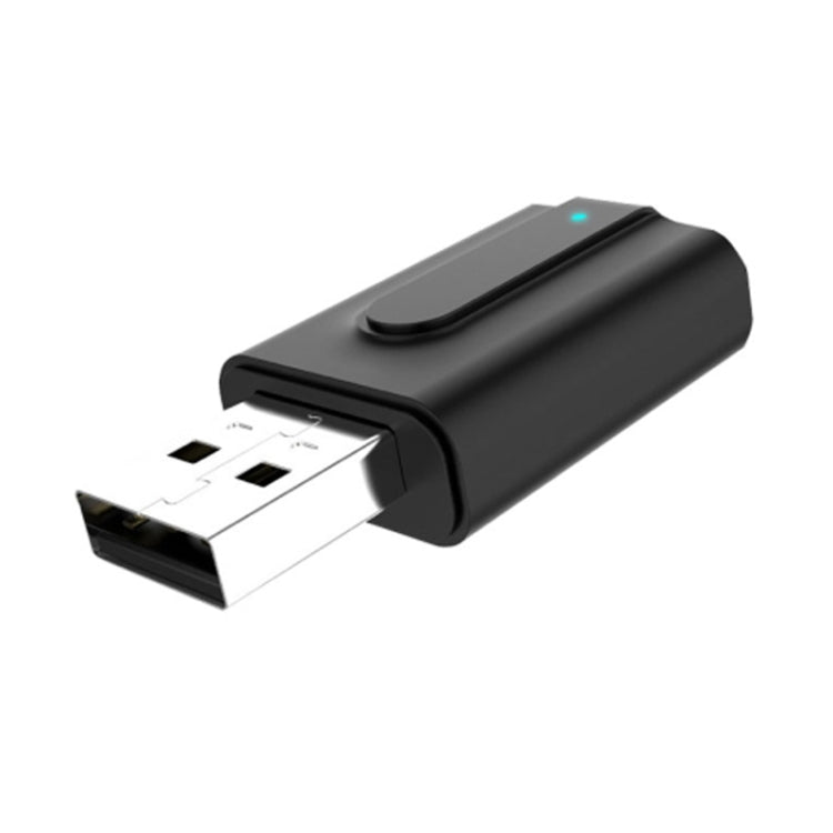 BT10 2 In 1 USB Bluetooth 5.0 Transmitter Receiver Speaker Computer Wireless Headphone Adapter by bashfashion