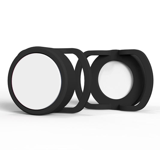 2 PCS Anti-Lost Tracker Silicone Case for AirTag,Size: 24mm(Black+White) by bashfashion