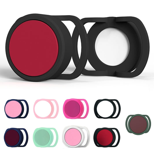 2 PCS Anti-Lost Tracker Silicone Case for AirTag,Size: 24mm(Luminous Pink +Purple) by bashfashion