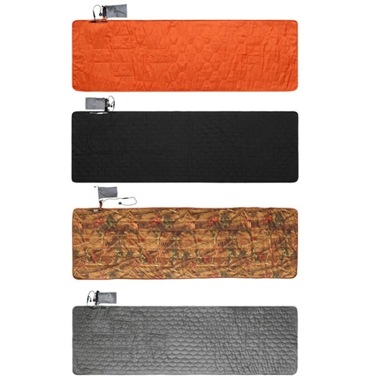 Winter Outdoor Camping Smart Portable Heating Sleeping Pad(Orange Red) by bashfashion