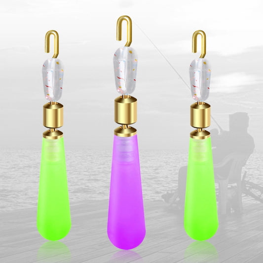 10 PCS Quick Change Floater Sliding Copper Head Rotating Floater, Specification: Small(Silicone) by bashfashion