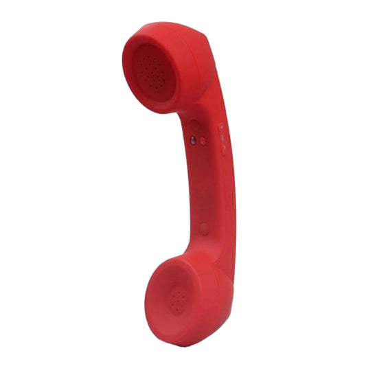 Bluetooth Wireless Connection Retro Microphone External Mobile Phone Handset(Red) by bashfashion