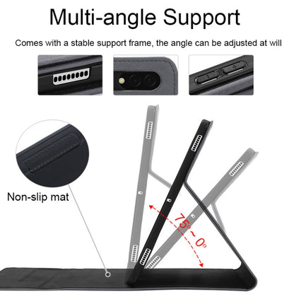 For Samsung S8 Ultra 14.6 inch Adjustable Tablet Waterproof Anti-drop Protective Cover(Gray) by bashfashion