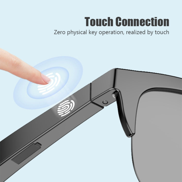 F08 Men Style Bluetooth 5.3 Smart Sunglasses Wireless Headset Anti-Strong Light Anti-Polarized Sunglasses by bashfashion