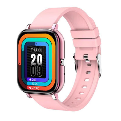 H10 1.69 inch Screen Bluetooth Call Smart Watch, Support Heart Rate/Blood Pressure/Sleep Monitoring, Color: Pink by bashfashion