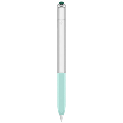 For Apple Pencil 2 AhaStyle PT-LC05 Jelly Style Translucent Silicone Protective Pen Case(Mint) by AhaStyle