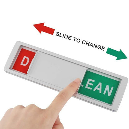 Dishwasher Magnet Clean Dirty Sign Double-Sided Refrigerator Magnet(Black Leaf) by bashfashion