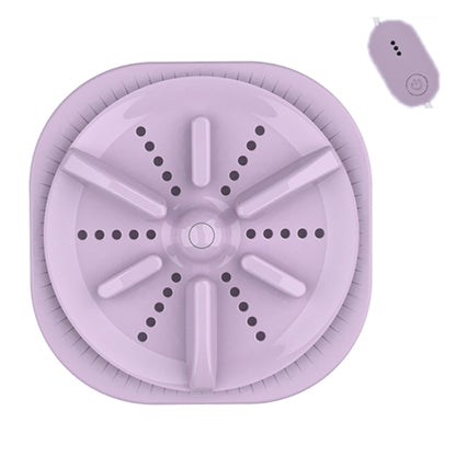 Portable Mini Turbo Switch Three-Speed Timing Washing Machine, Size: Remote Control Switch(Purple) by bashfashion