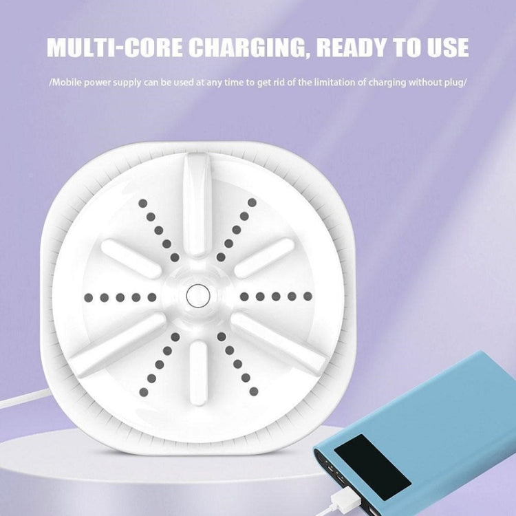 Portable Mini Turbo Switch Three-Speed Timing Washing Machine, Size: Remote Control Switch(Purple) by bashfashion