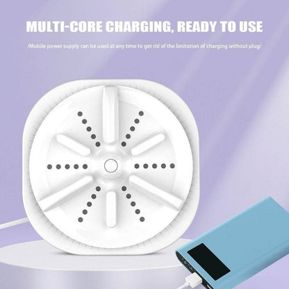 Portable Mini Turbo Switch Three-Speed Timing Washing Machine, Size: Remote Control Switch(Purple) by bashfashion