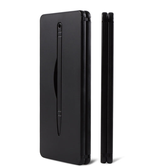 Solar Function Calculator Handwriting Pad 10 Digits Display Portable Handwriting Board(Black) by bashfashion