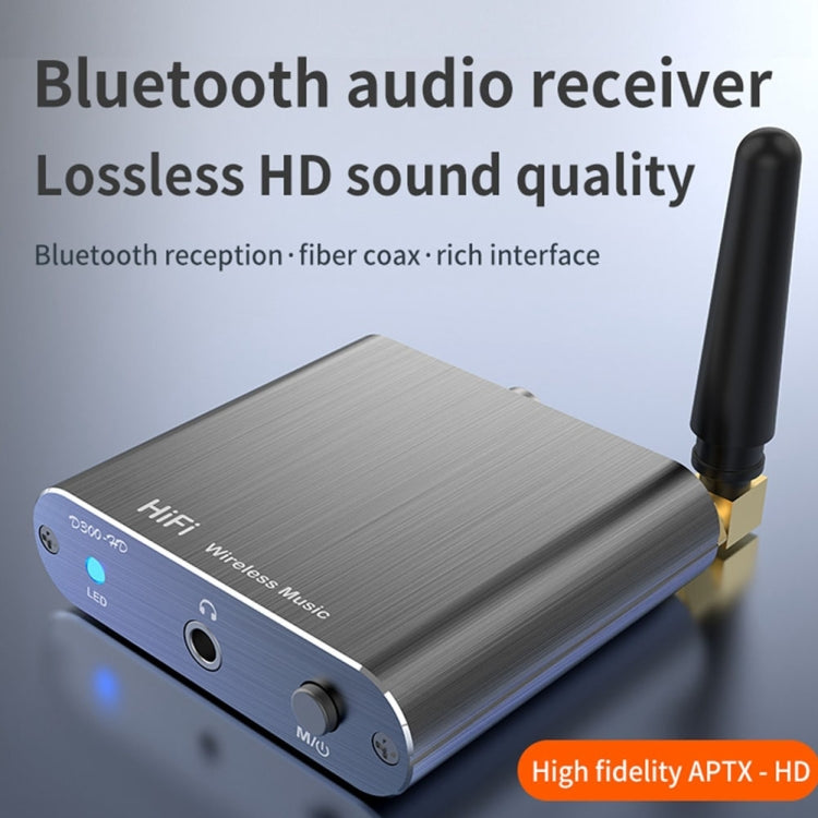 Bluetooth 5.2 Audio Receiver 3.5MM AUX Coaxial Fiber APTX HD Bluetooth Adapter by bashfashion