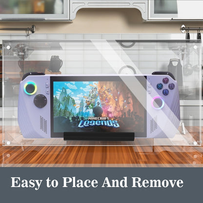 For ASUS ROG Ally Game Console Acrylic Dust Cover Transparent Protective Case by bashfashion