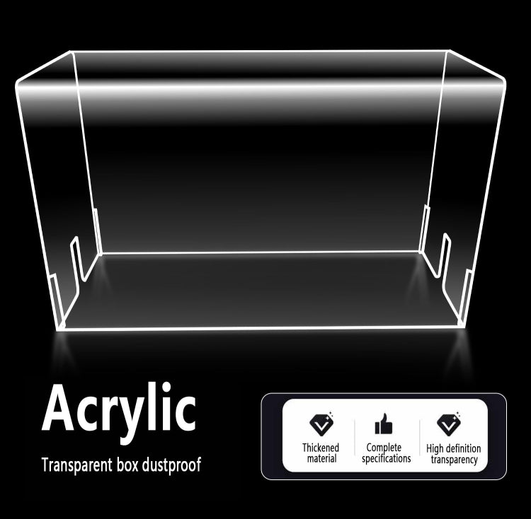 For ASUS ROG Ally Game Console Acrylic Dust Cover Transparent Protective Case by bashfashion