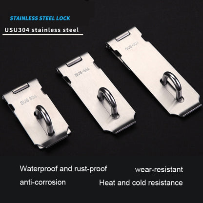 5 inch 304 Stainless Steel Locking Plate Anti-Theft Hitch by bashfashion