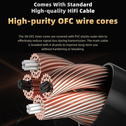 CVJ In-Ear Wired Gaming Earphone, Color: With Mic Green by CVJ