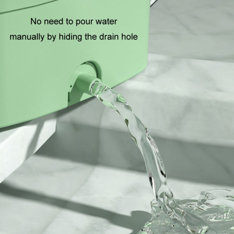 4.5L Mini Portable Folding Household Washing Machine Underwear Washer, Color: Fruit Green(US Plug) by bashfashion