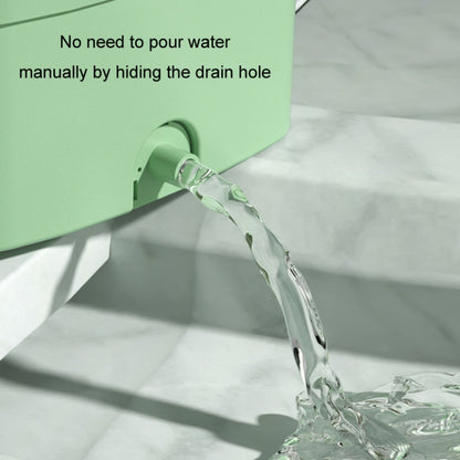 4.5L Mini Portable Folding Household Washing Machine Underwear Washer, Color: Lake Blue(US Plug) by bashfashion