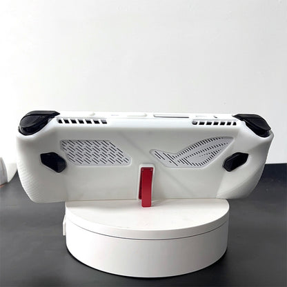 For ASUS ROG Ally Handheld Game Console Silicone Drop-proof Protective Case All-inclusive Case(Black) by bashfashion