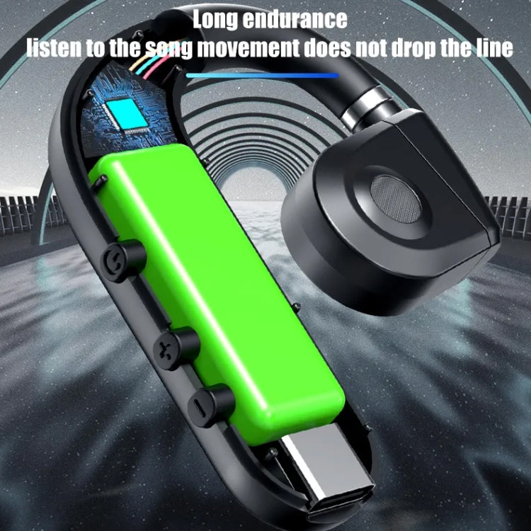 T50 Bluetooth 5.3 Wireless Headphone Single Ear Digital Display Stereo Earbuds Color Boxed(White) by bashfashion